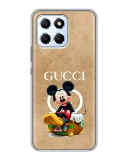 Чехол для Huawei Honor X6 с картинкой «Микки Маус Gucci — крафт»