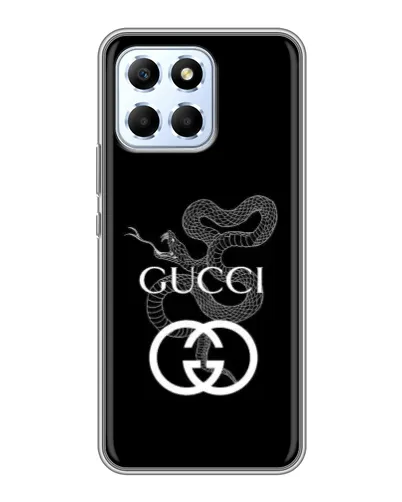 Чехол для Huawei Honor X6 с картинкой «Gucci — серебряная змея» Чехол для Huawei Honor X6 с картинкой «Gucci — серебряная змея»