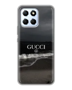 Чехол для Huawei Honor X6 с картинкой «Gucci — морской прибой»
