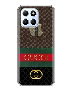 Чехол для Huawei Honor X6 с картинкой «Gucci — брендированный десерт»
