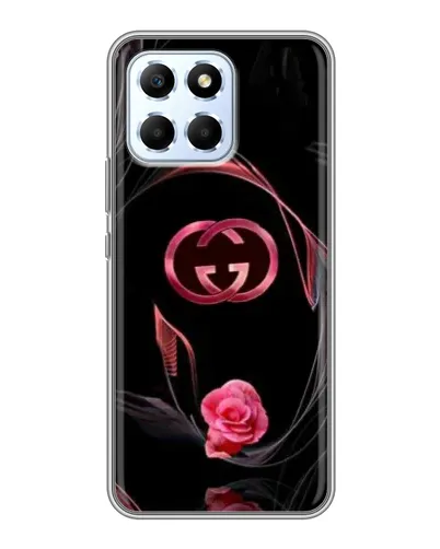 Чехол для Huawei Honor X6 с картинкой «Gucci — неоновая роза» Чехол для Huawei Honor X6 с картинкой «Gucci — неоновая роза»