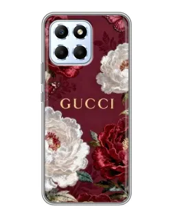 Чехол для Huawei Honor X6 с картинкой «Gucci — бордовые розы» Чехол для Huawei Honor X6 с картинкой «Gucci — бордовые розы»