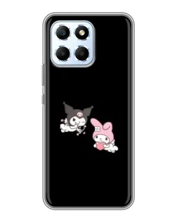 Чехол для Huawei Honor X6 с картинкой «My Melody и Kuromi»