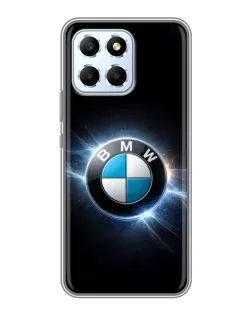 Чохол для Huawei Honor X6 з картинкою «BMW — неонове сяйво»