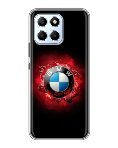 Чехол для Huawei Honor X6 с картинкой «Логотип BMW — вспышка»