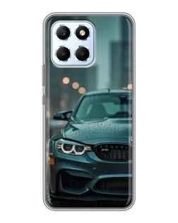 Чехол для Huawei Honor X6 с картинкой «BMW в огнях города»