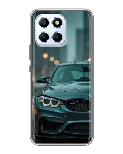 Чехол для Huawei Honor X6 с картинкой «BMW в огнях города»