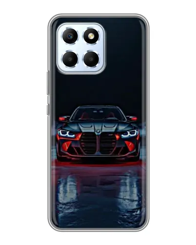 Чехол для Huawei Honor X6 с картинкой «BMW на мокрой дороге»