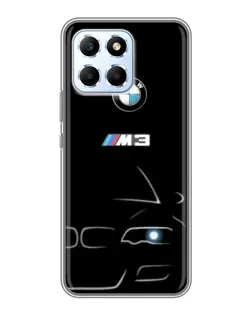 Чехол для Huawei Honor X6 с картинкой «Минималистичный принт BMW M3»