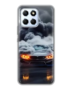 Чехол для Huawei Honor X6 с картинкой «BMW в дыму»