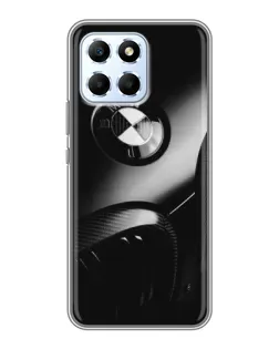 Чехол для Huawei Honor X6 с картинкой «Эмблема BMW — макро»