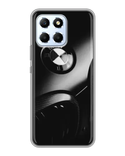 Чехол для Huawei Honor X6 с картинкой «Эмблема BMW — макро»