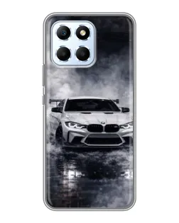 Чехол для Huawei Honor X6 с картинкой «BMW сквозь туман»