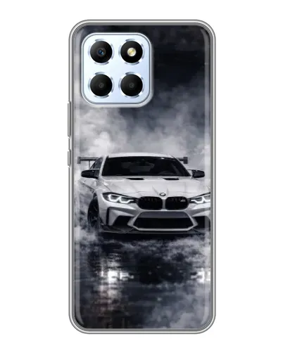 Чехол для Huawei Honor X6 с картинкой «BMW сквозь туман»