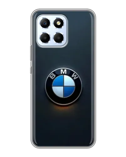 Чехол для Huawei Honor X6 с картинкой «Логотип BMW — минимализм»