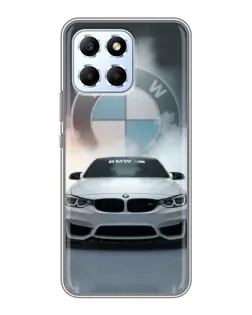 Чохол для Huawei Honor X6 з картинкою «BMW в білому диму»