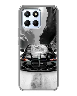 Чохол для Huawei Honor X6 з картинкою «BMW — акварельний дрифт»