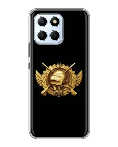 Чехол для Huawei Honor X6 с картинкой «PUBG — оранжевый градиент» Чехол для Huawei Honor X6 с картинкой «PUBG — оранжевый градиент»