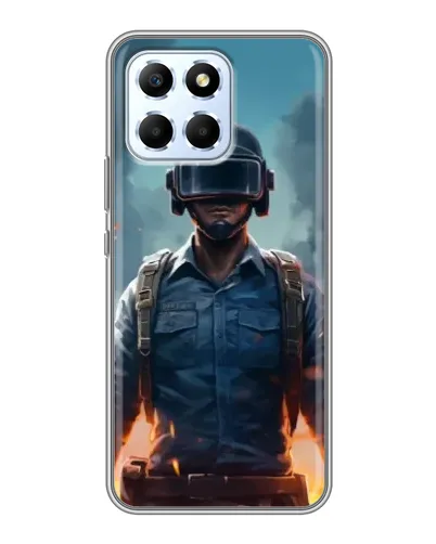 Чехол для Huawei Honor X6 с картинкой «PUBG — реалистичный герой» Чехол для Huawei Honor X6 с картинкой «PUBG — реалистичный герой»