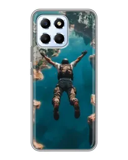 Чехол для Huawei Honor X6 с картинкой «PUBG — свободное падение»
