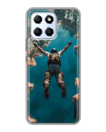 Чехол для Huawei Honor X6 с картинкой «PUBG — свободное падение» Чехол для Huawei Honor X6 с картинкой «PUBG — свободное падение»