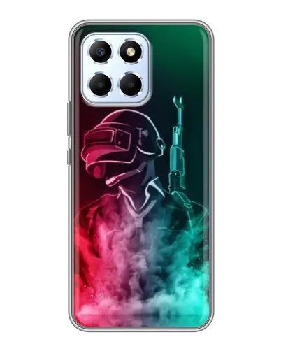 Чехол для Huawei Honor X6 с картинкой «PUBG — огненный воин» Чехол для Huawei Honor X6 с картинкой «PUBG — огненный воин»