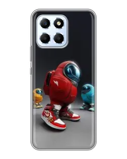 Чехол для Huawei Honor X6 с картинкой «Among Us — 3D стиль» Чехол для Huawei Honor X6 с картинкой «Among Us — 3D стиль»
