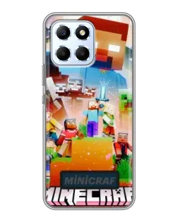 Чехол для Huawei Honor X6 с картинкой «Minecraft герои игры» Чехол для Huawei Honor X6 с картинкой «Minecraft герои игры»