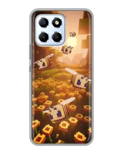 Чехол для Huawei Honor X6 с картинкой «Поле подсолнухов»