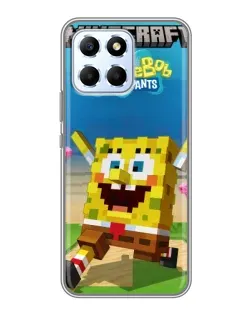 Чехол для Huawei Honor X6 с картинкой «Губка Боб Minecraft» Чехол для Huawei Honor X6 с картинкой «Губка Боб Minecraft»