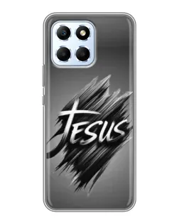 Чехол для Huawei Honor X6 с картинкой «Надпись Jesus Graffiti»