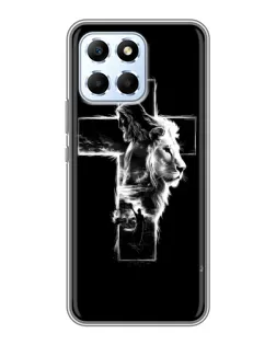 Чехол для Huawei Honor X6 с картинкой «Сияющий крест Jesus»