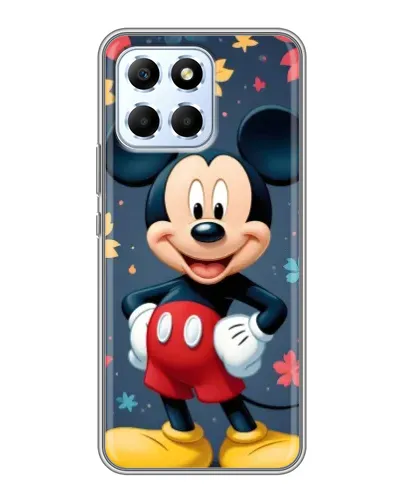 Чехол для Huawei Honor X6 с картинкой «Осенний Mickey Mouse»
