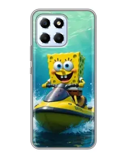Чохол для Huawei Honor X6 з картинкою «Спанч Боб на гідроциклі» Чохол для Huawei Honor X6 з картинкою «Спанч Боб на гідроциклі»