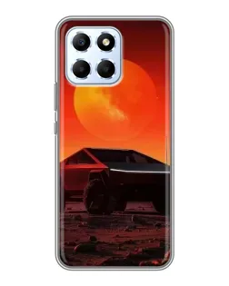 Чохол для Huawei Honor X6 з картинкою «Cybertruck на Марсі»