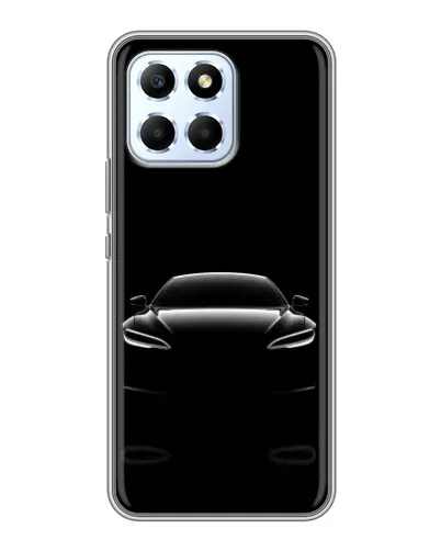 Чехол для Huawei Honor X6 с картинкой «Силуэт Tesla Night» Чехол для Huawei Honor X6 с картинкой «Силуэт Tesla Night»