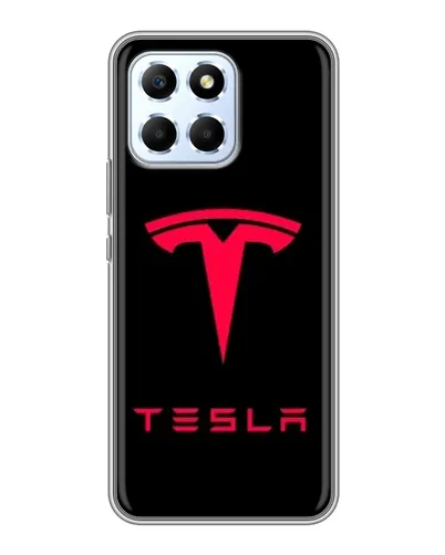 Чехол для Huawei Honor X6 с картинкой «Tesla Red Logo» Чехол для Huawei Honor X6 с картинкой «Tesla Red Logo»