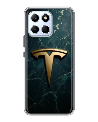 Чехол для Huawei Honor X6 с картинкой «Мраморная Tesla Gold» Чехол для Huawei Honor X6 с картинкой «Мраморная Tesla Gold»