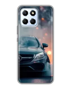 Чохол для Huawei Honor X6 з картинкою «Mercedes — нічне місто»