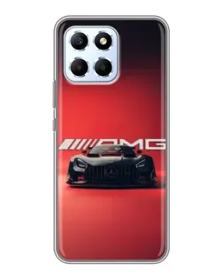 Чехол для Huawei Honor X6 с картинкой «Mercedes AMG — красная линия»