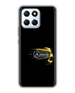 Чехол для Huawei Honor X6 с картинкой «Mercedes — ретро стиль»