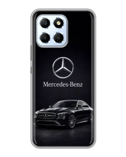 Чехол для Huawei Honor X6 с картинкой «Mercedes — решетка радиатора»