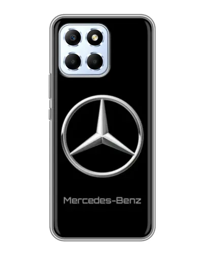 Чехол для Huawei Honor X6 с картинкой «Mercedes Silver Logo»