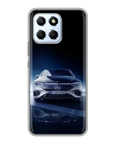 Чехол для Huawei Honor X6 с картинкой «Ночной Mercedes EQ»