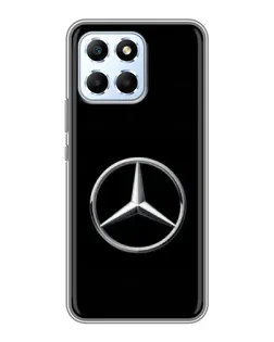 Чехол для Huawei Honor X6 с картинкой «Mercedes классический лого»