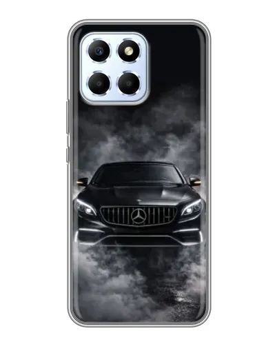 Чехол для Huawei Honor X6 с картинкой «Mercedes в дыму»