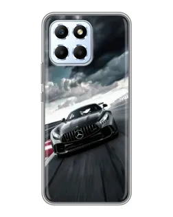 Чехол для Huawei Honor X6 с картинкой «Гоночный Mercedes AMG»