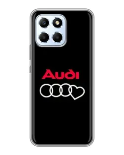 Чохол для Huawei Honor X6 з картинкою «Логотип Audi Heart»