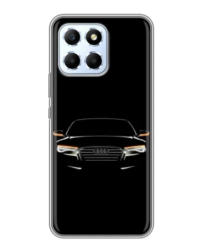 Чехол для Huawei Honor X6 с картинкой «Audi — ночной контур»