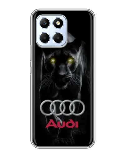 Чехол для Huawei Honor X6 с картинкой «Пантера и Audi»